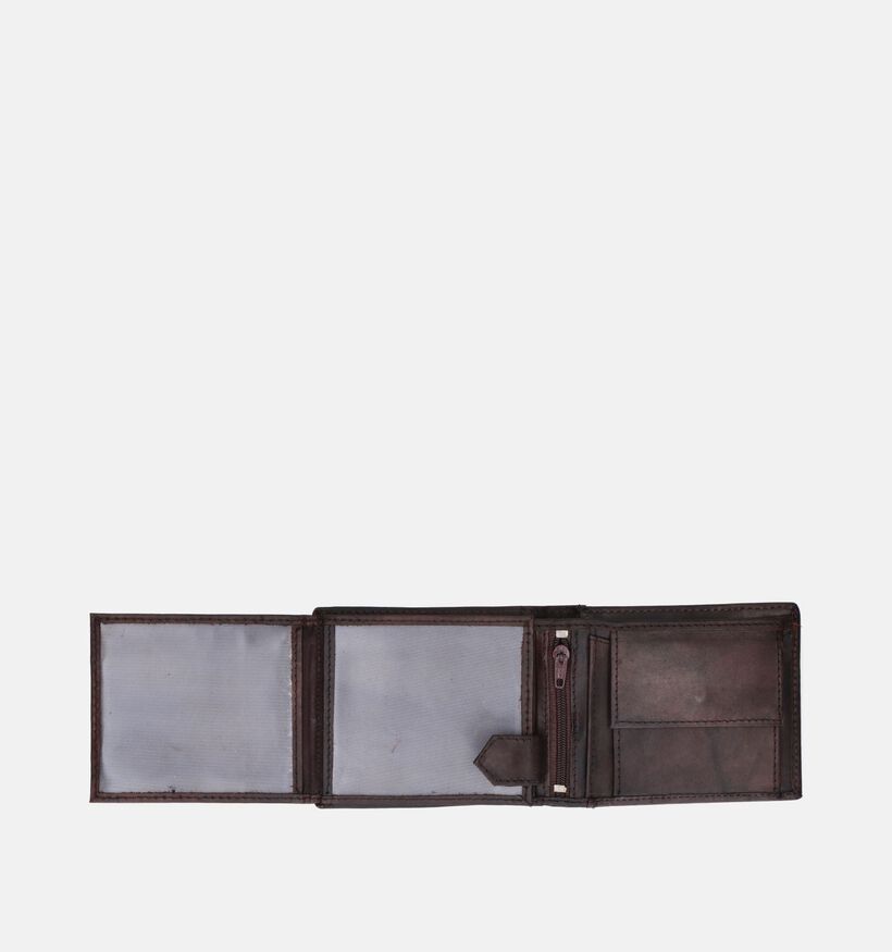 Euro-Leather Bruine Portemonnee voor heren (365215)