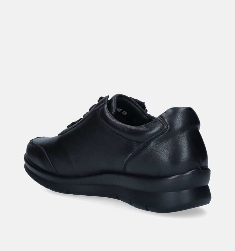 G-Comfort Zwarte Veterschoenen voor dames (348557) - geschikt voor steunzolen