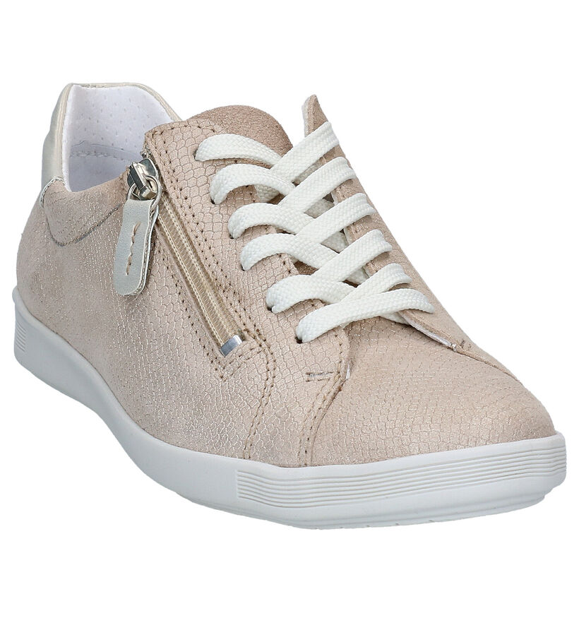 Mirel Sally Gouden Lage Schoenen in leer (285560)
