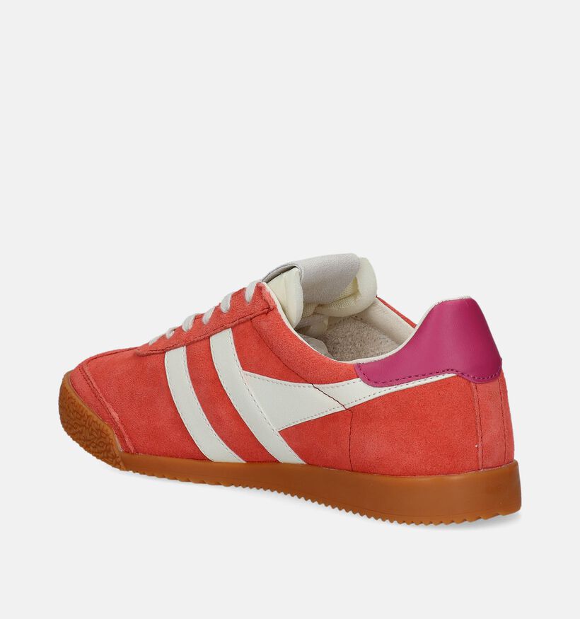 Gola Elan Oranje Sneakers voor dames (336370) - geschikt voor steunzolen