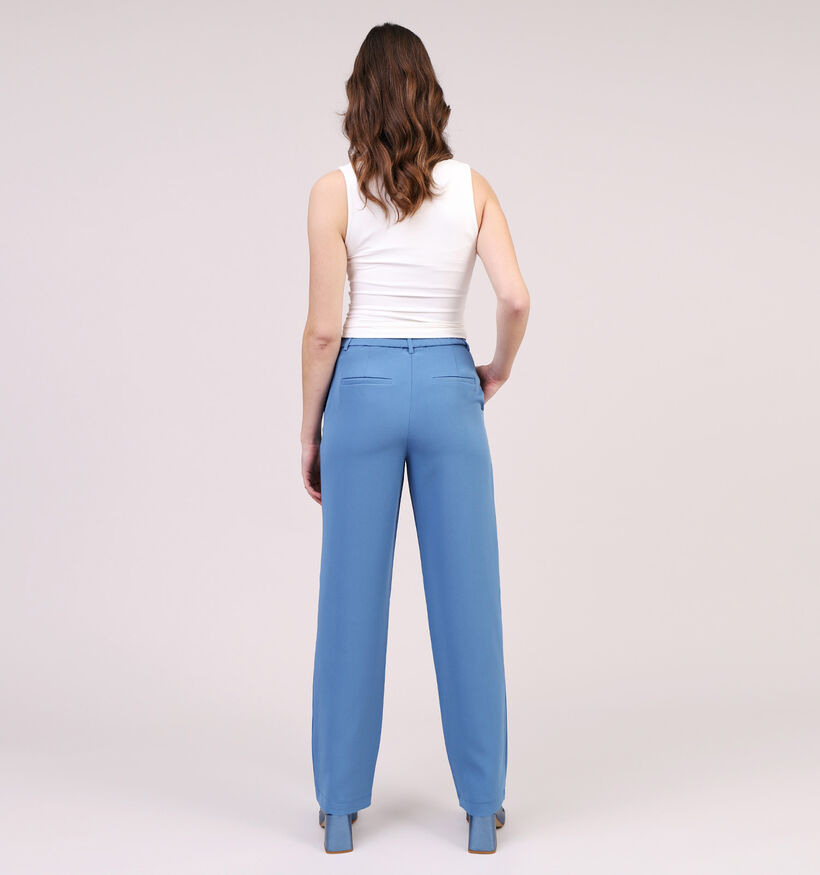Vila Vikamma Pantalon classique en Bleu pour femmes (323713)