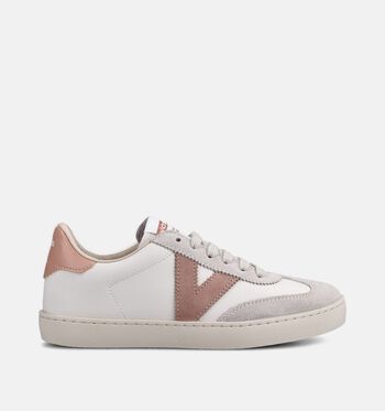 Victoria Baskets Blanc/Beige