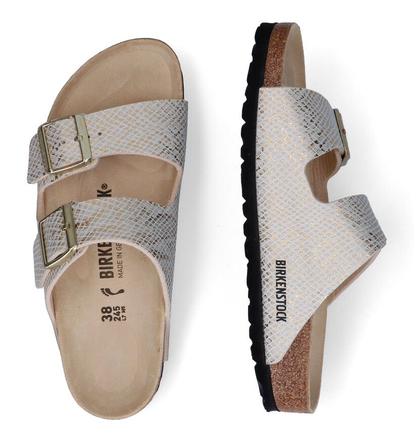 Birkenstock Arizona Zwarte Slippers voor dames (294826)