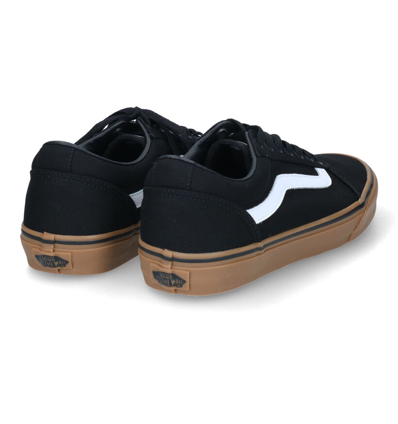 Vans Ward Baskets de skate en Noir pour hommes (337028)