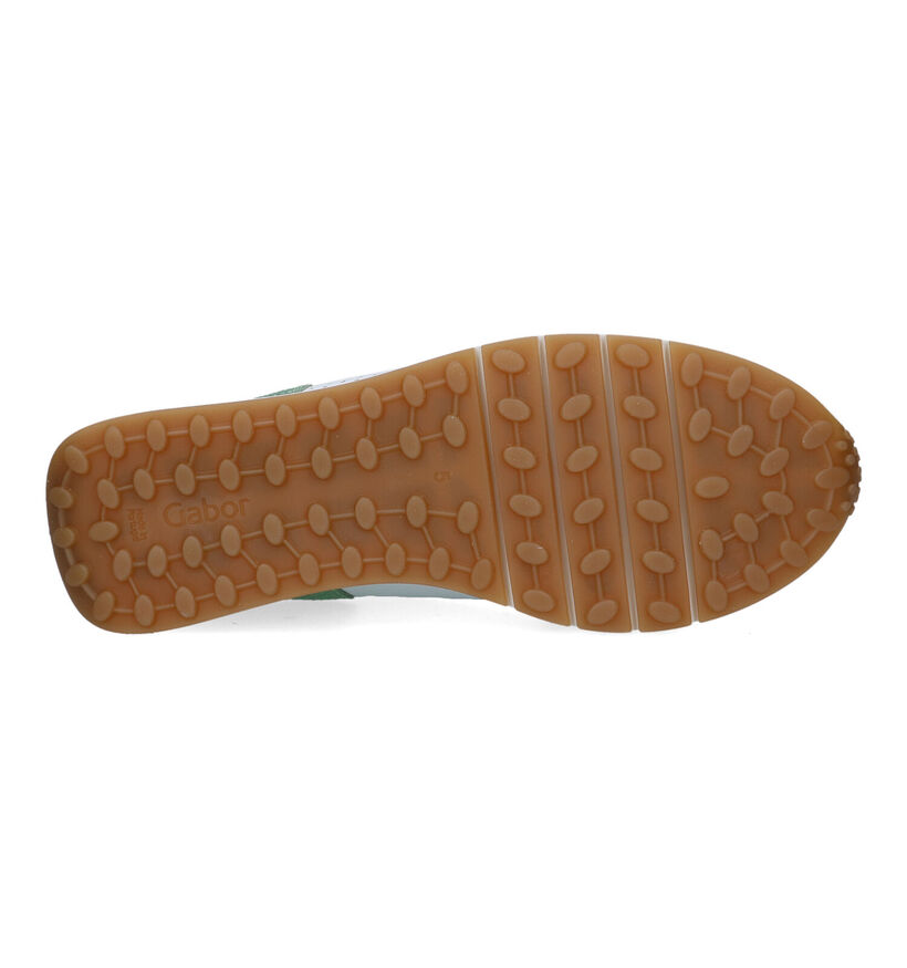Gabor OptiFit Witte Sneakers voor dames (323151) - geschikt voor steunzolen