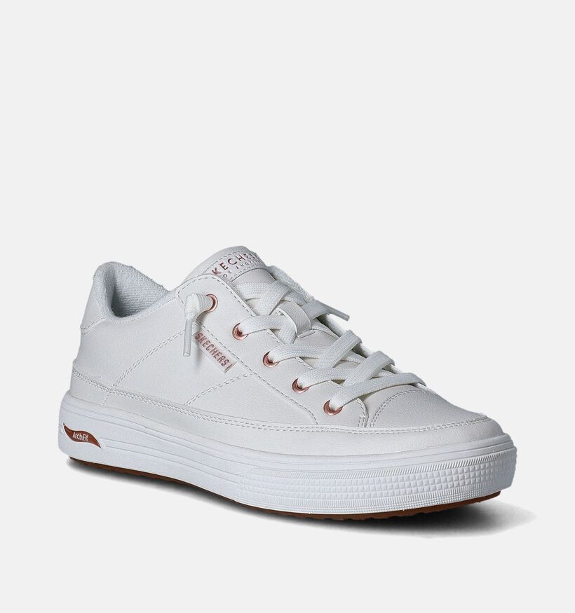 Skechers Arch Fit Arcade Witte Sneakers voor dames (350350) - geschikt voor steunzolen
