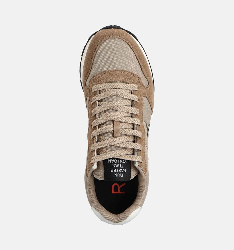 Sun68 Tom Solid Chaussures plates en Beige pour hommes (361798) - pour semelles orthopédiques