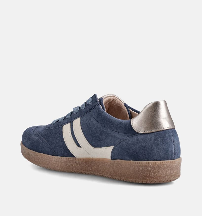 Gabor Baskets en Bleu pour femmes (371139) - pour semelles orthop&eacute;diques