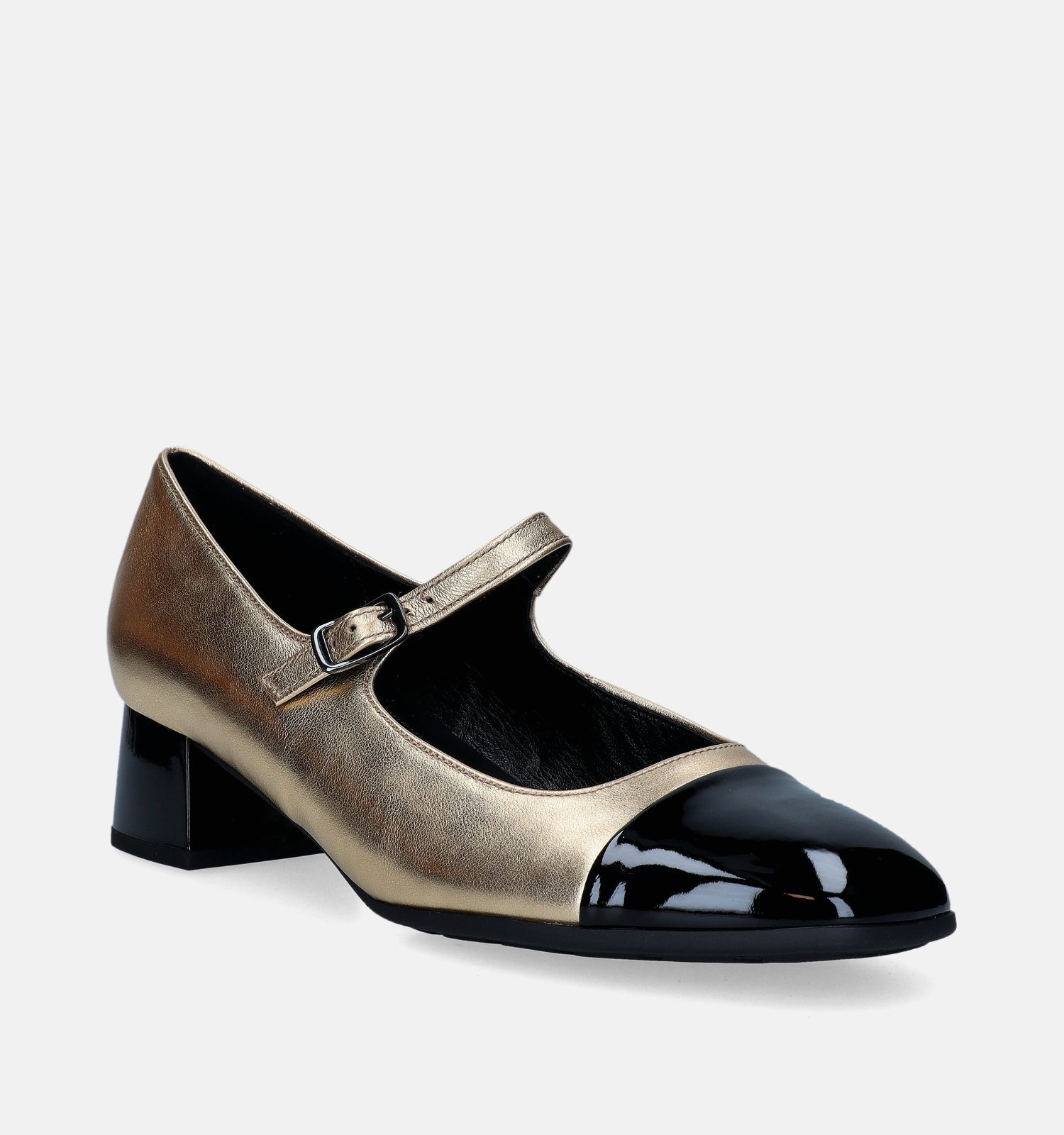 Gabor Best Fitting Gouden Pumps met riempje Dames Pumps Online op TORFS.BE
