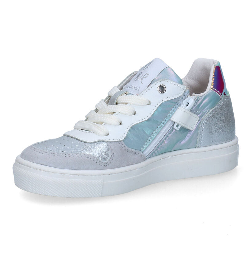 Little David Nora Baskets en Gris pour filles (308142) - pour semelles orthopédiques