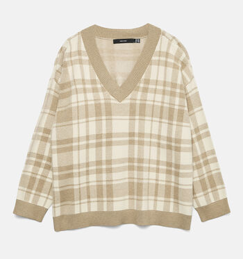 Vero Moda Curve Truien Beige