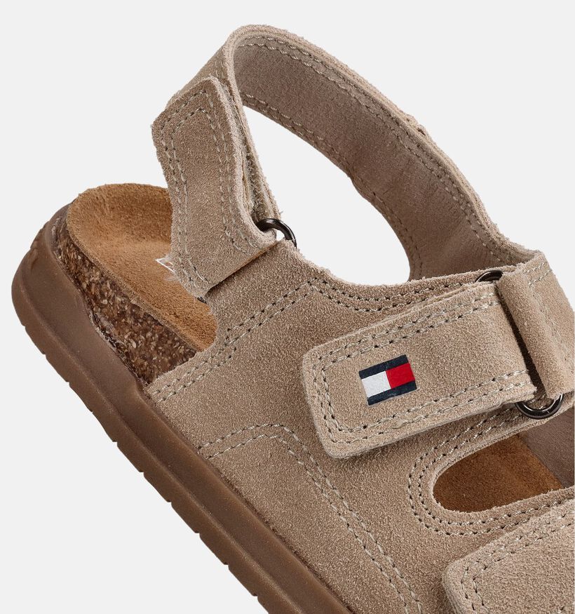 Tommy Hilfiger Suede Sandales en Beige pour filles (368681)
