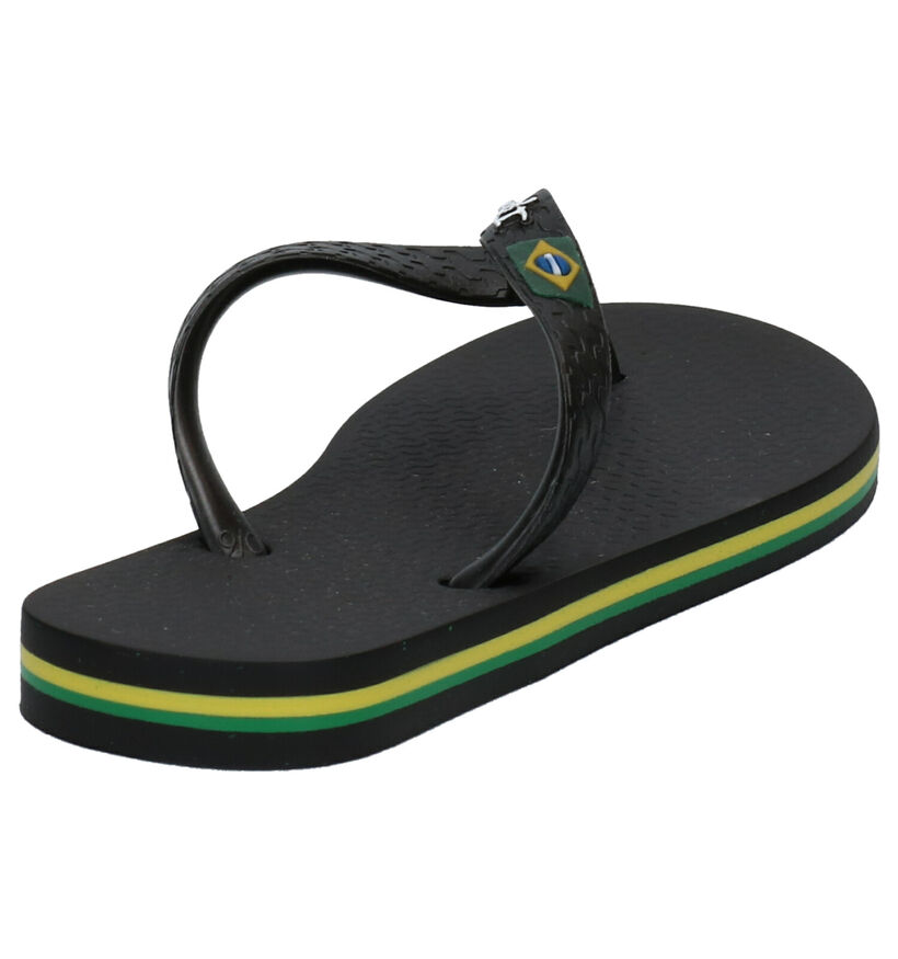 Ipanema Classic Brasil Zwarte Teenslippers voor meisjes, jongens (356219)