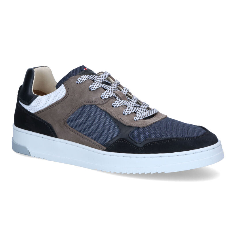 Bullboxer Chaussures à lacets en Bleu foncé pour hommes (305745) - pour semelles orthopédiques