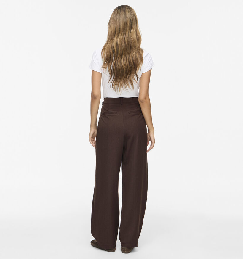 Vila Leora Donkerbruine Barrel Broek voor dames (379748)