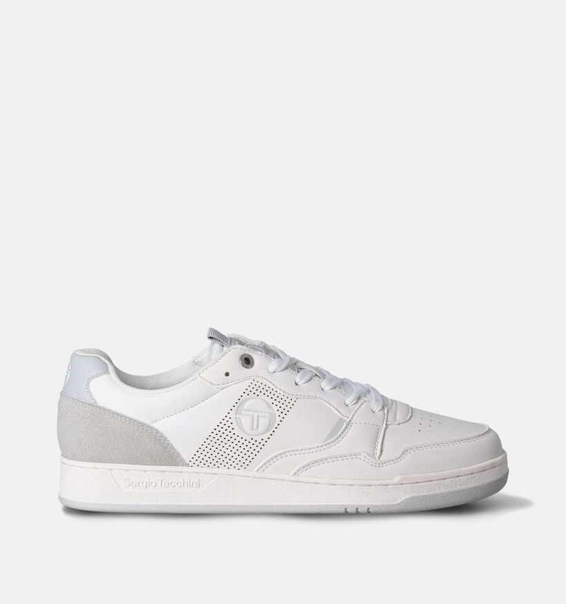Sergio Tacchini Pisa Chaussures à lacets en Blanc pour hommes (353893)