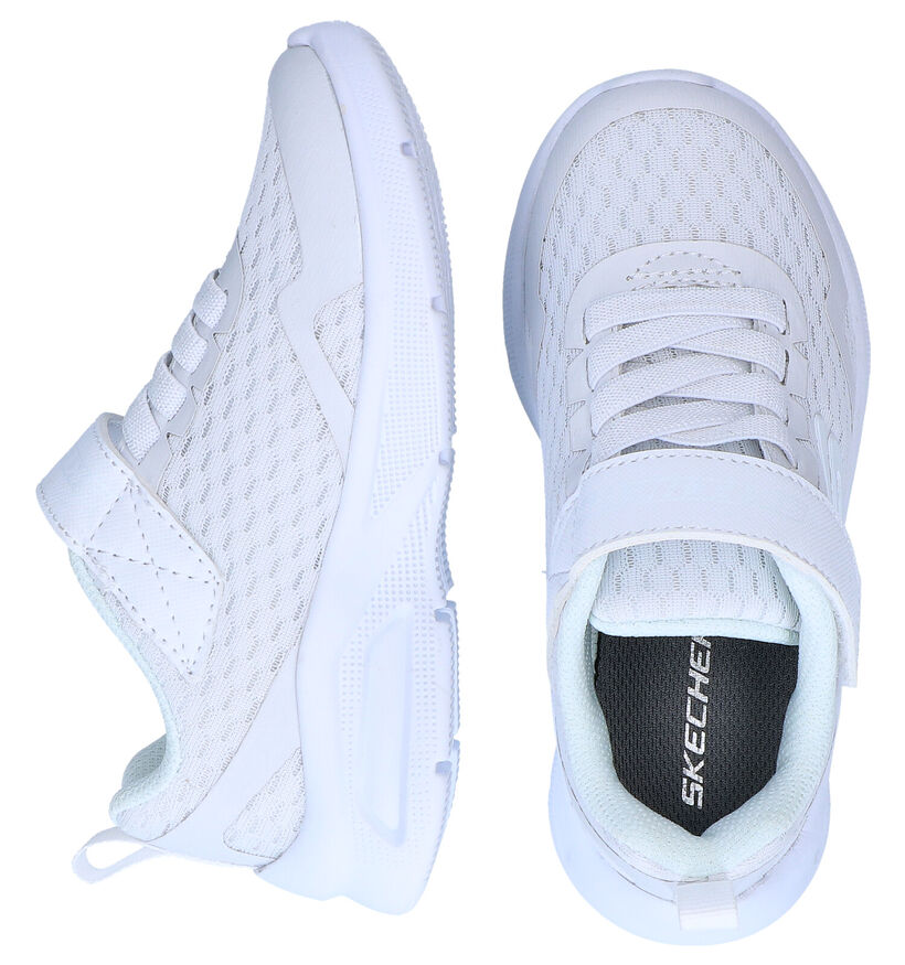 Skechers Mocrospec Max Zwarte Sneakers in kunststof (302934)