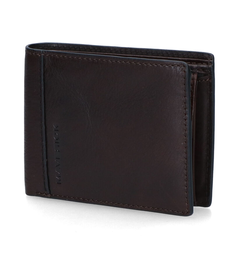 Maverick Bruine Portefeuille voor heren (318097)