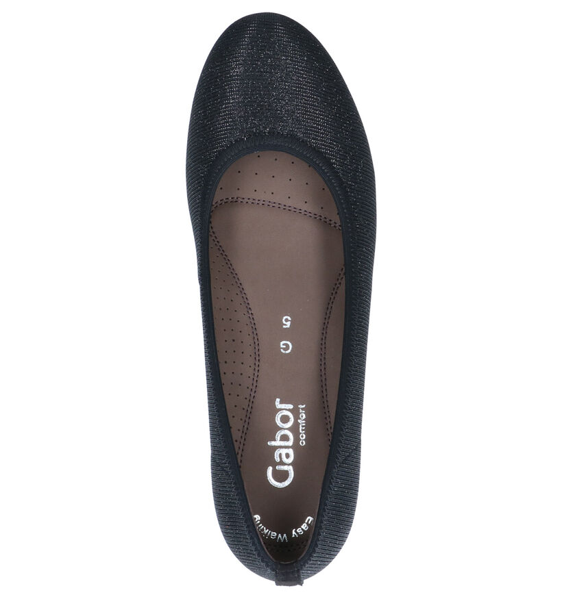 Gabor Easy Walking Escarpins en Noir en textile (260208)