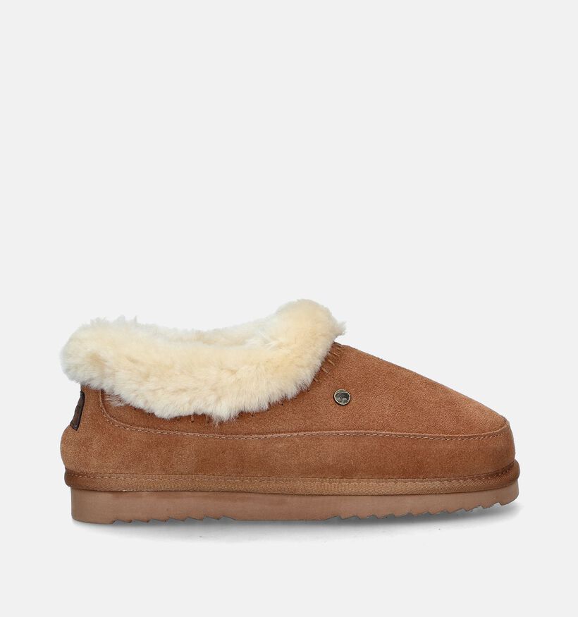 Warmbat Barraba Cognac Pantoffels voor dames (346216)