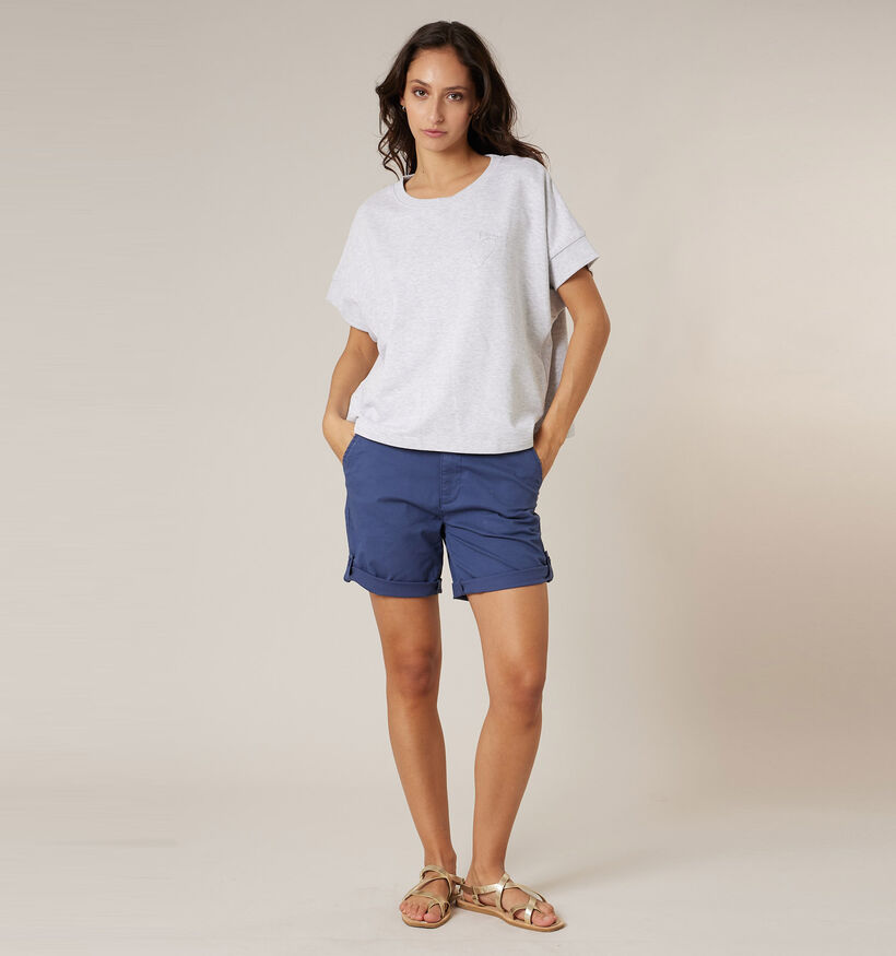 Deeluxe Original Ilona Lichtgrijze T-shirt voor dames (369752)