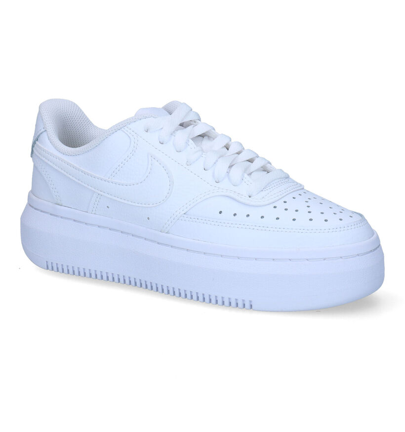 Nike Court Vision Alta Zwarte Sneakers voor dames (324625)