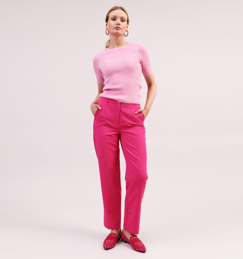 Vero Moda Zelda Pantalon en Rose pour femmes (323838)