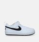 Nike Court Borough Low 2 Witte Sneakers voor jongens, meisjes (341566) - geschikt voor steunzolen