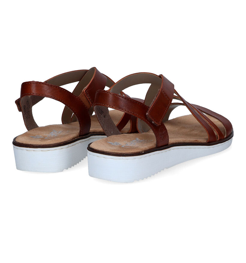 Rieker Cognac Sandalen voor dames (354953)
