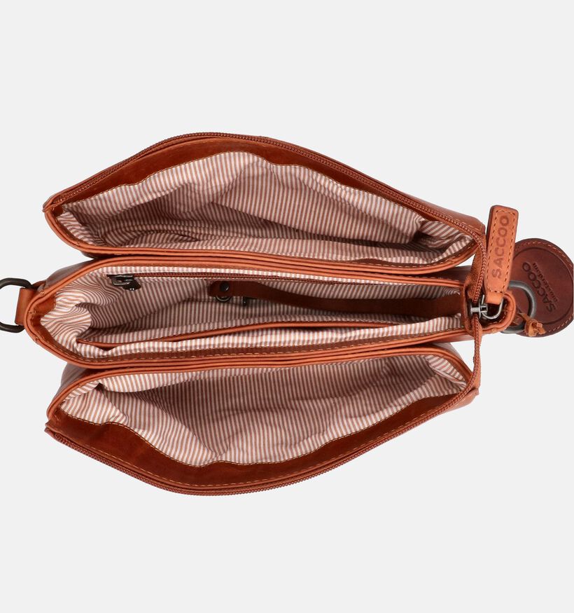 Saccoo Tre Cognac Crossbodytas voor dames (381980)