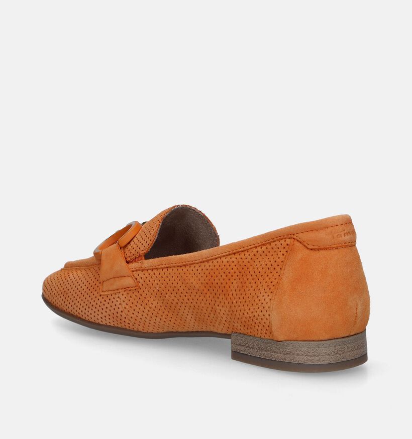 Tamaris Comfort Oranje Loafers voor dames (336041) - geschikt voor steunzolen