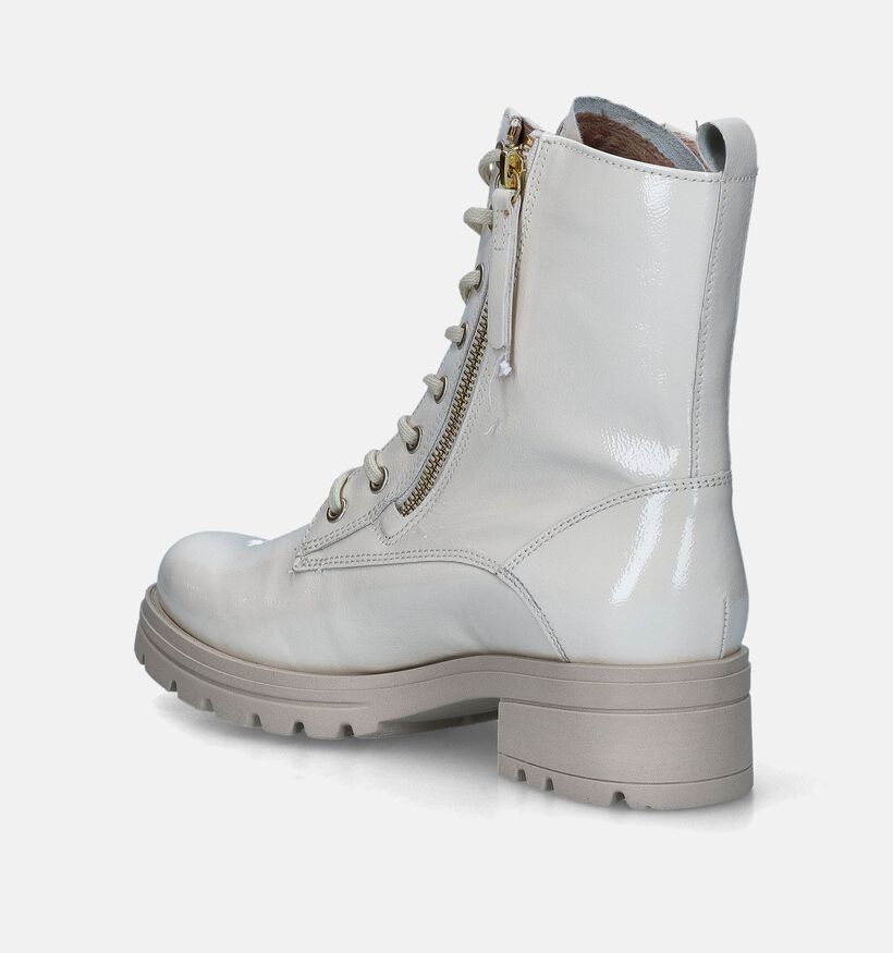 Gabor OptiFit Bottines en Écru pour femmes (347036) - pour semelles orthopédiques