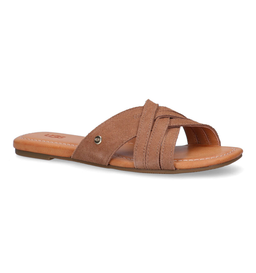 UGG Kenleigh Slide Nu-pieds en Brun pour femmes (336098)