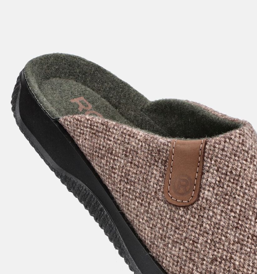 Rohde Bruine Open Pantoffels voor heren (379281)
