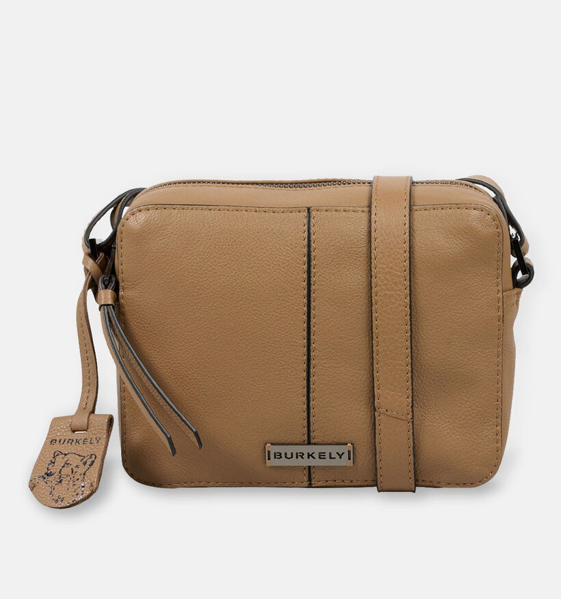 Burkely Sac porté croisé en Taupe pour femmes (333344)