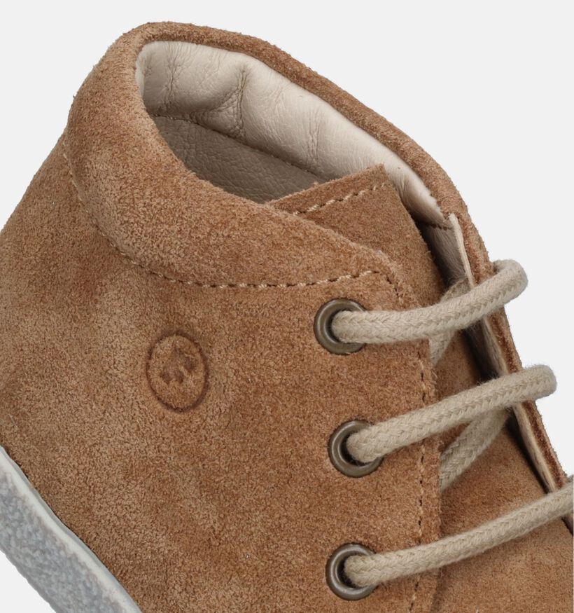 Falcotto Ostrit Suede Cognac Babyschoentjes voor jongens (339417)