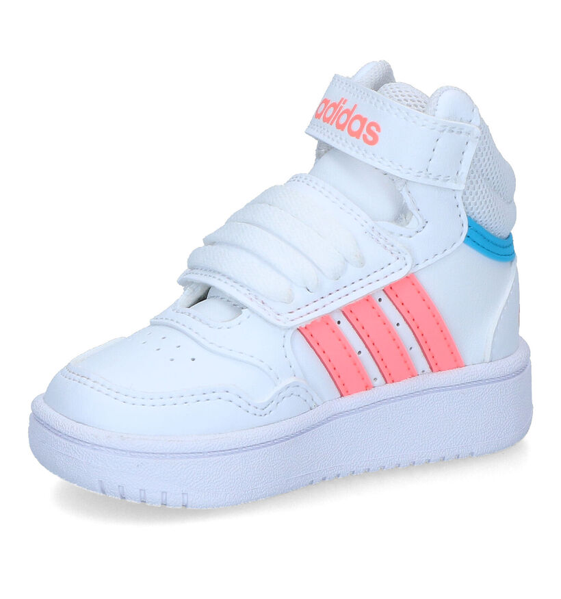 adidas Hoops 3.0 Witte Sneakers voor meisjes (315006)