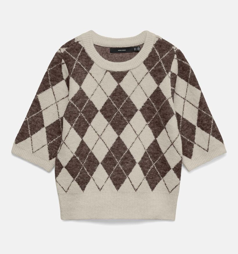 Vero Moda Halo Lichtbeige Pull voor dames (366110)