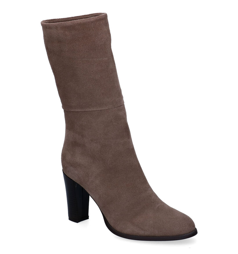 Signatur Bottes courtes en Taupe pour femmes (308203)