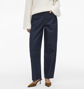 Vila Jeans Bruin/Blauw