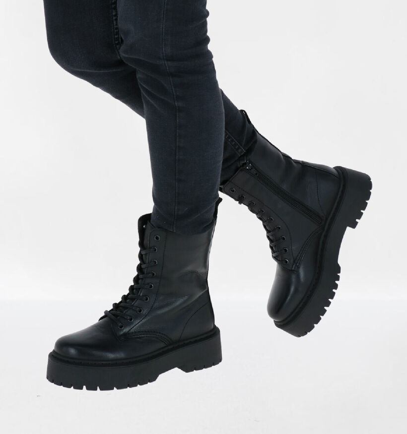 Via Limone Zwarte Boots voor dames (290443)