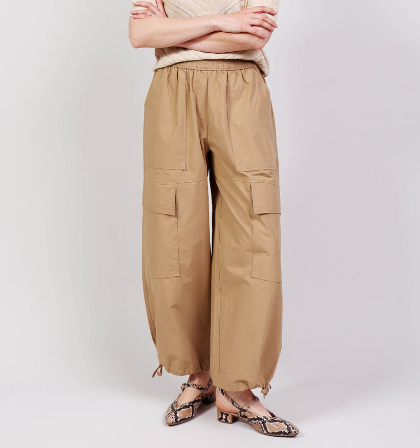 The Shirt Project Cargo Pantalon en Beige pour femmes (374348)