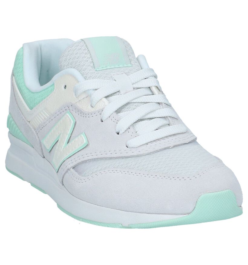 New Balance Baskets basses en Gris en daim (220621)
