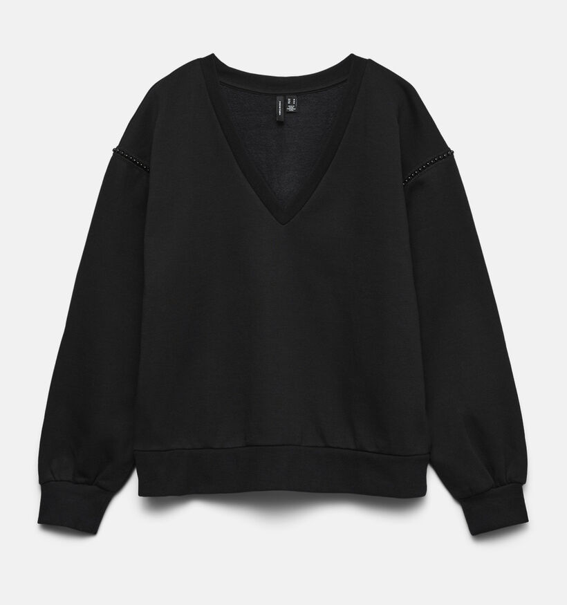 Vero Moda Curve Daisy Pearl Zwarte Trui voor dames (366239)