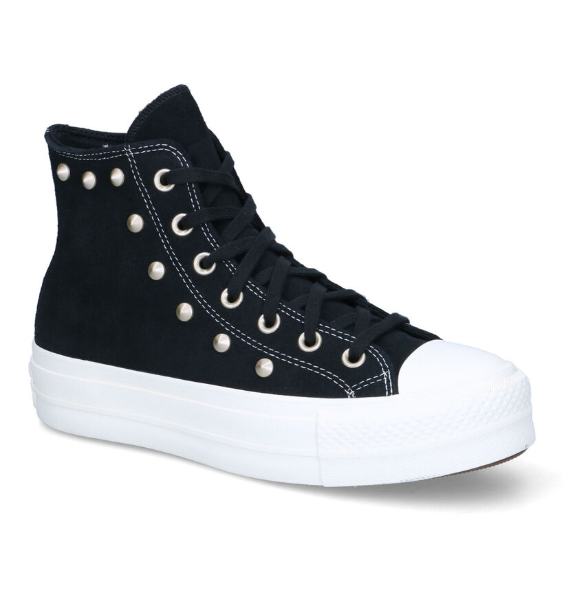 Converse CT All Star Lift Zwarte Sneakers in nubuck (317430)
