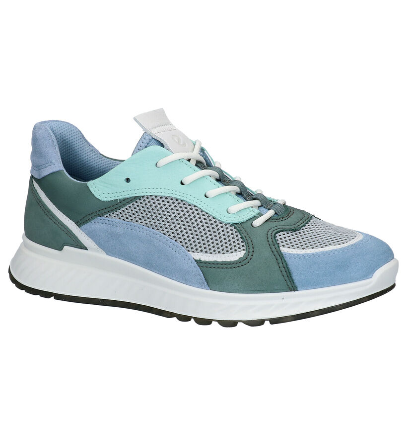ECCO Witte Veterschoenen in stof (275325)