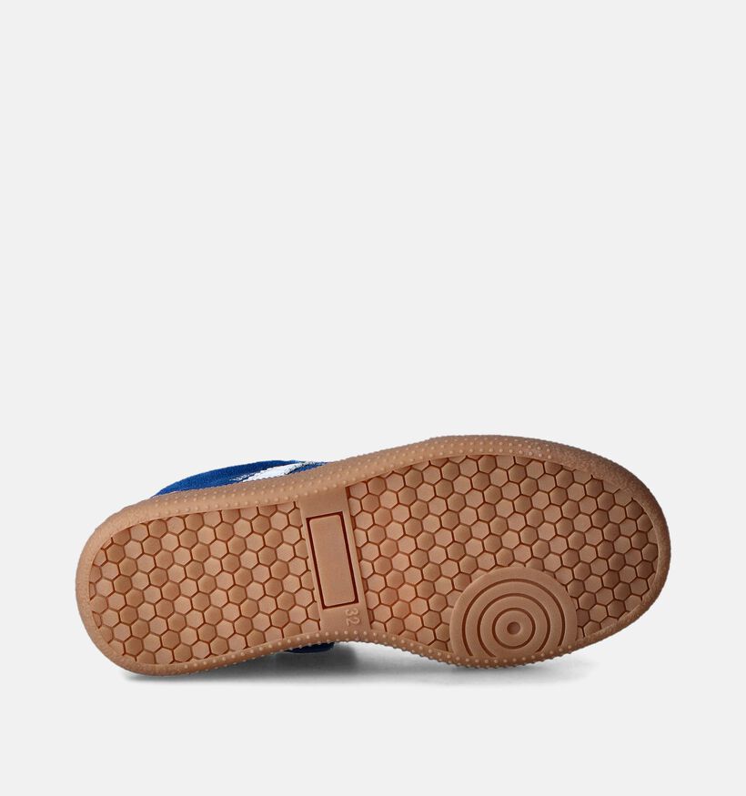 Acebos Chaussures à fermeture éclair/lacets en Bleu pour garçons (355510) - pour semelles orthopédiques