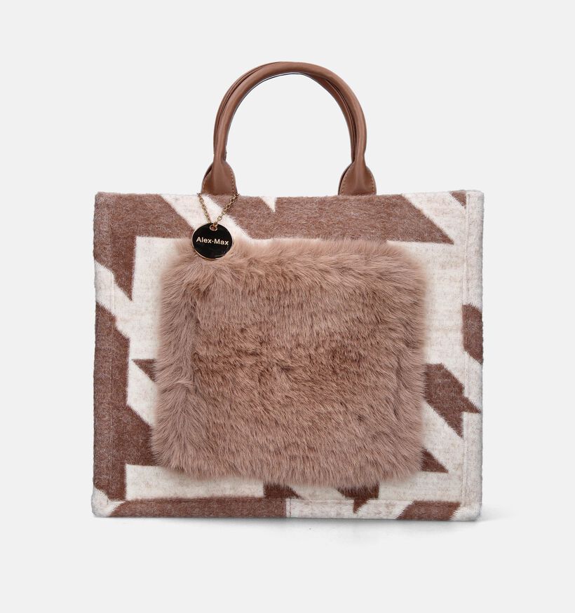 Alex Max Taupe Handtas voor dames (358760)
