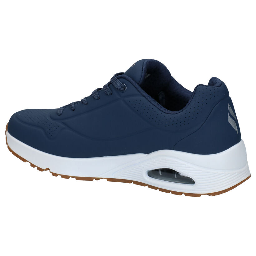 Skechers Uno Stand On Air Zwarte Sneakers voor heren (334160)