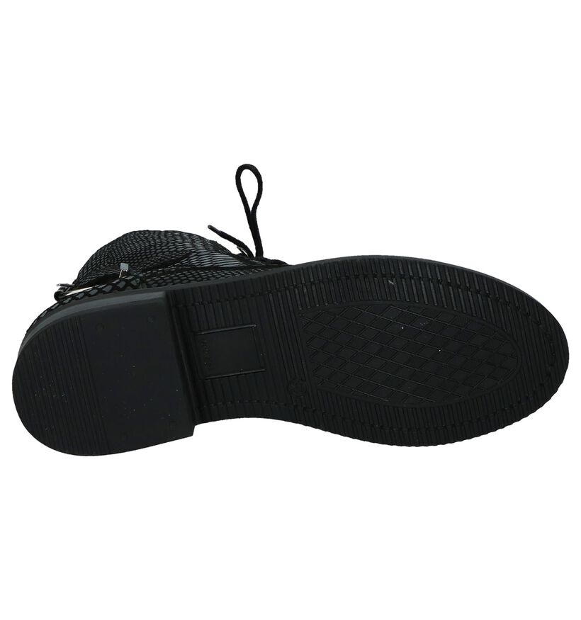 Poelman Chaussures à fermeture à glissière et lacets  (Noir), , pdp